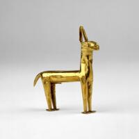 Inca Artifact- Golden Llama